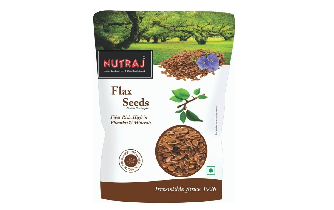 Nutraj Flax Seeds    Pack  200 grams
